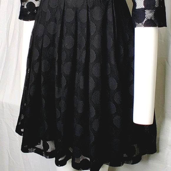 H&M polka dot overlay dress EUC - Picture 7 of 13